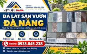 Banner đá lát sân vườn Đà Nẵng